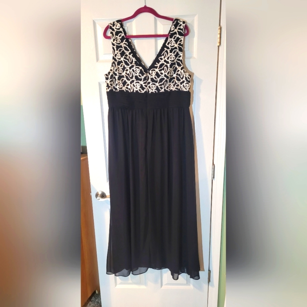 Black and White Gown